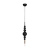 Миниатюра фото подвесной светильник lumion nana 8106/1 черный/золото | 220svet.ru