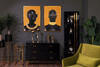 Миниатюра фото холст африканка garda decor 89vor-african girl3 | 220svet.ru