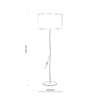 Миниатюра фото торшер tk lighting dalum 16228 | 220svet.ru