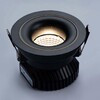 Миниатюра фото встраиваемый светодиодный светильник italline it02-008 dim black | 220svet.ru