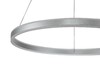 Миниатюра фото подвесной светодиодный светильник indigo galass 14001/1p silver v000018l | 220svet.ru