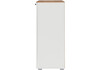 Миниатюра фото комод woodville опра 16.221 f белый шагрень / дуб золотой craft 676807 | 220svet.ru