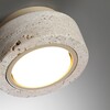 Миниатюра фото потолочный светильник odeon light travertino 6625/1c | 220svet.ru