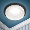 Миниатюра фото светильник встраиваемый декоративный эра dk95 bk под лампу mr16 gu5.3 черный б0055591 | 220svet.ru