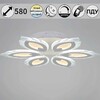Миниатюра фото потолочная светодиодная люстра с пультом ду reluce 05133-0.3-06 white | 220svet.ru