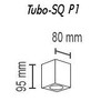 Миниатюра фото потолочный светильник topdecor tubo8 sq p1 31 | 220svet.ru
