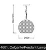 Миниатюра фото подвесной светильник mantra crystal 4601 | 220svet.ru
