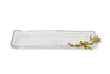 Миниатюра фото поднос стеклянный garda decor 55rg5983l | 220svet.ru