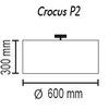 Миниатюра фото потолочный светильник topdecor crocus glade p2 01 03g | 220svet.ru