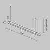 Миниатюра фото линейный светильник maytoni подвесные линейные светильники ll312011 | 220svet.ru