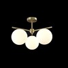 Миниатюра фото подвесная люстра crystal lux feliz sp-pl3 bronze/white | 220svet.ru