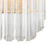 Миниатюра фото настенный светильник vittoria 2c brass/clear delight collection | 220svet.ru
