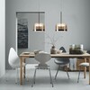Миниатюра фото подвесной светодиодный светильник equatore large amber/copper delight collection | 220svet.ru