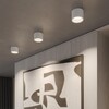 Миниатюра фото светильник накладной гипсовый novotech yeso 371049 белый | 220svet.ru