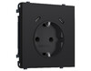 Миниатюра фото розетка 2usb с+c 20w (быстрая зарядка) с/з со шторками ambrella volt quant pro sigma ms990510 | 220svet.ru