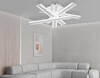 Миниатюра фото настенно-потолочный светодиодный светильник с пультом ambrella light acrylica fa8903 | 220svet.ru