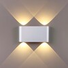 Миниатюра фото настенный светодиодный светильник odeon light magnum 4217/4wl | 220svet.ru
