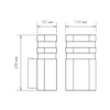 Миниатюра фото уличный настенный светильник elektrostandard 1444 techno a032627 | 220svet.ru