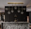 Миниатюра фото люстра на штанге inodesign soap b7 gold | 220svet.ru