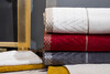 Миниатюра фото полотенце белое 30*50 garda decor 119val-00101 | 220svet.ru