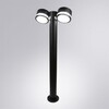 Миниатюра фото ландшафтный светильник arte lamp nunki a1910pa-2bk | 220svet.ru
