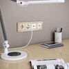 Миниатюра фото рамка из стекла на 4 поста werkel elite айвори w0042443 | 220svet.ru