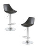 Миниатюра фото стул барный набор 2шт dobrin rocky lm-3000-n_ch-m_el-black-11445 | 220svet.ru