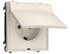Миниатюра фото розетка с/з с шторками и защитной крышкой ambrella volt quant pro sigma ms328010 | 220svet.ru