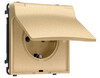 Миниатюра фото розетка с/з с шторками и защитной крышкой ambrella volt quant pro sigma ms888010 | 220svet.ru