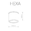Миниатюра фото уличный светильник nowodvorski hexa 9565 | 220svet.ru