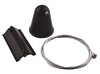 Миниатюра фото кронштейн-подвес для шинопровода arte lamp track accessories a410006 | 220svet.ru