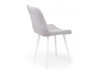 Миниатюра фото стул на металлокаркасе поворотный woodville челси 360 к светло-серый (zd 960) / белый np 632454 | 220svet.ru