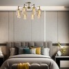 Миниатюра фото потолочная люстра escada divita 688/8p | 220svet.ru