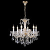 Миниатюра фото подвесная люстра crystal lux cristelle sp6 gold | 220svet.ru
