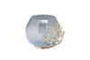 Миниатюра фото подсвечник декоративный garda decor 69-21359 | 220svet.ru