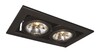 Миниатюра фото встраиваемый светильник arte lamp technika a5930pl-2bk | 220svet.ru