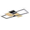Миниатюра фото потолочный светильник lumion goldy 6575/80cl черный | 220svet.ru