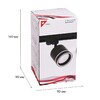 Миниатюра фото трековый светильник reluce 53003-9.3-001ld gx53 bk | 220svet.ru