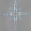 Миниатюра фото светодиодная фигура полярная звезда 70x60см небесно-голубая, ip65 ltc plr-8-2sb | 220svet.ru