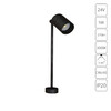 Миниатюра фото подсветка для ювелирных изделий arte lamp presto a6397lt-1bk | 220svet.ru