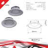 Миниатюра фото встраиваемый светильник reluce technical 16090-9.0-001rld mr16 cl | 220svet.ru