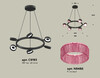 Миниатюра фото подвесной светильник с композитным хрусталем ambrella light diy spot techno xb xb9193251 | 220svet.ru