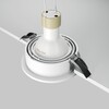 Миниатюра фото встраиваемый светильник maytoni atom dl113-gu10-01-rd-w | 220svet.ru