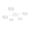 Миниатюра фото потолочная люстра arte lamp alius a8042pl-5wh | 220svet.ru