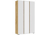 Миниатюра фото шкаф woodville элла белый / дуб крафт золото 548003 | 220svet.ru