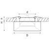 Миниатюра фото встраиваемый светильник lightstar levigo (010027+510023) l01002723 | 220svet.ru