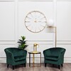 Миниатюра фото стол журнальный garda decor 47ed-et031gold | 220svet.ru