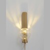 Миниатюра фото бра crystal lux ap1 brass | 220svet.ru