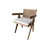 Миниатюра фото полукресло roomers furniture hdc5807-1-oak | 220svet.ru
