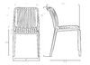 Миниатюра фото набор 3 шт стул обеденный dobrin walter lmzl-pp776-n3_p_b-03-13402 | 220svet.ru